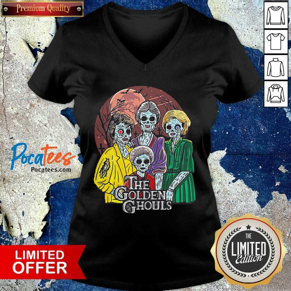 Top Halloween The Golden Ghouls Shirt