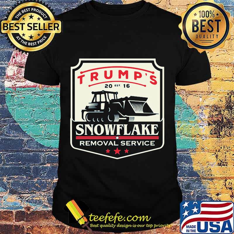 Trump's Snowflake Removal Service Car Draw Shirt Trump's Snowflake Removal Service Car Draw Shirt