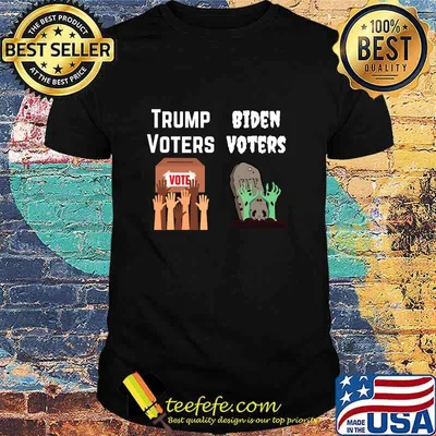 Trump Voters Against Biden Voters Rip Vote Shirt