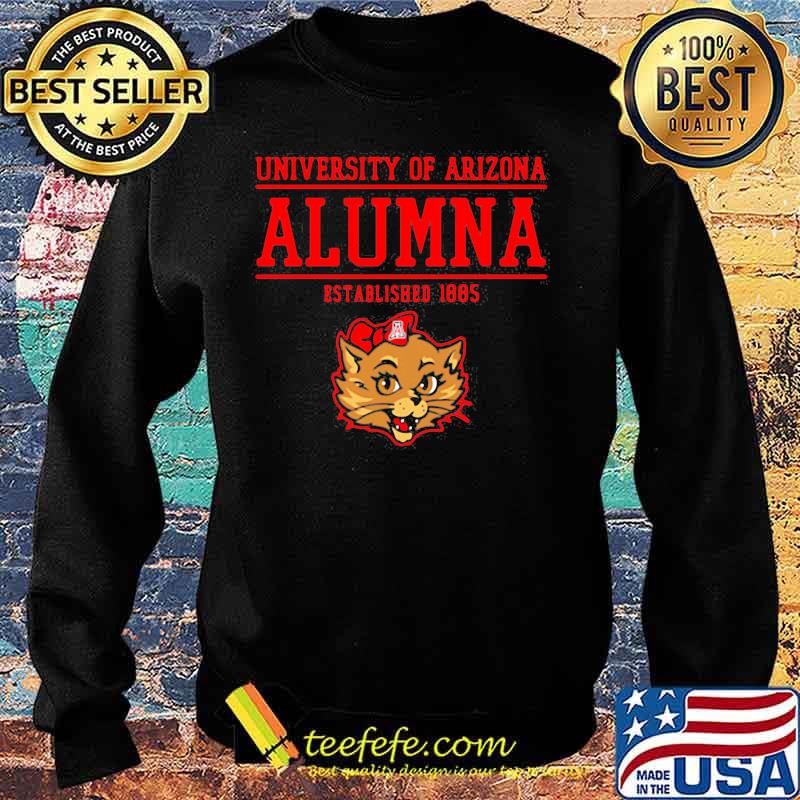 University Of Arizona Alumni Established 1885 Wildcat Red Bow Shirt Sweater University Of Arizona Alumni Established 1885 Wildcat Red Bow Shirt Sweater