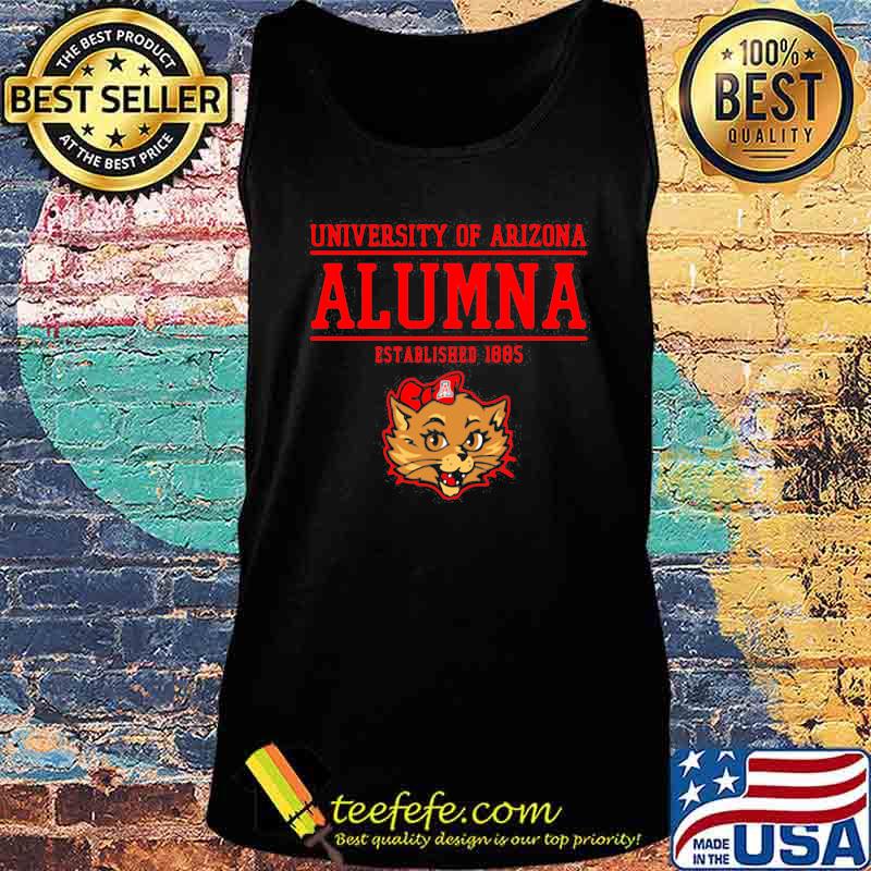 University Of Arizona Alumni Established 1885 Wildcat Red Bow Shirt Tank top University Of Arizona Alumni Established 1885 Wildcat Red Bow Shirt Tank top