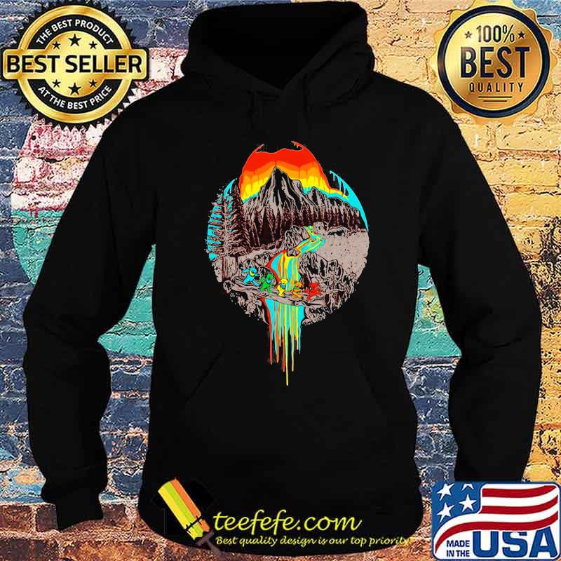 Volcanoes Overflowing Dancing Bear Grateful Dead Shirt Hoodie Volcanoes Overflowing Dancing Bear Grateful Dead Shirt Hoodie