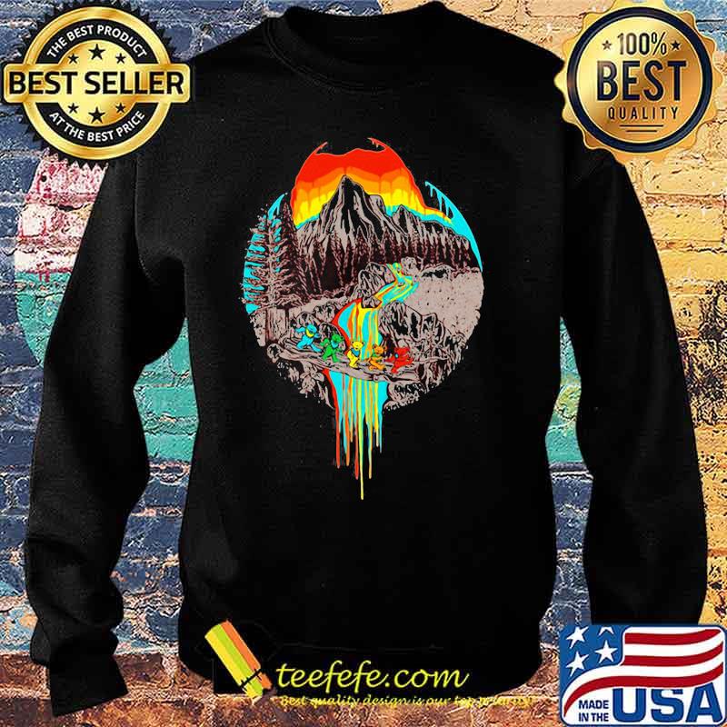 Volcanoes Overflowing Dancing Bear Grateful Dead Shirt Sweater Volcanoes Overflowing Dancing Bear Grateful Dead Shirt Sweater