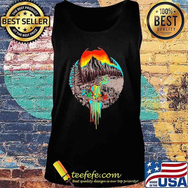 Volcanoes Overflowing Dancing Bear Grateful Dead Shirt Tank top Volcanoes Overflowing Dancing Bear Grateful Dead Shirt Tank top
