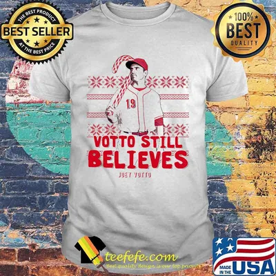 Votto Still Believes Joey Votto Baseball Merry Christmas Shirt