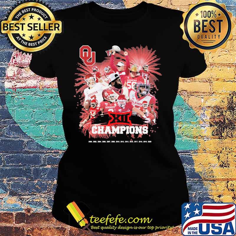 XII Champions Boomner Sooner Football Victory Shirt Ladies tee XII Champions Boomner Sooner Football Victory Shirt Ladies tee
