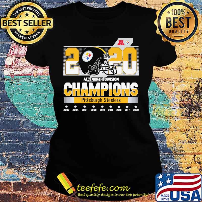 2020 Afc North Division Champions Pittburgh Steelers Shirt Ladies tee 2020 Afc North Division Champions Pittburgh Steelers Shirt Ladies tee