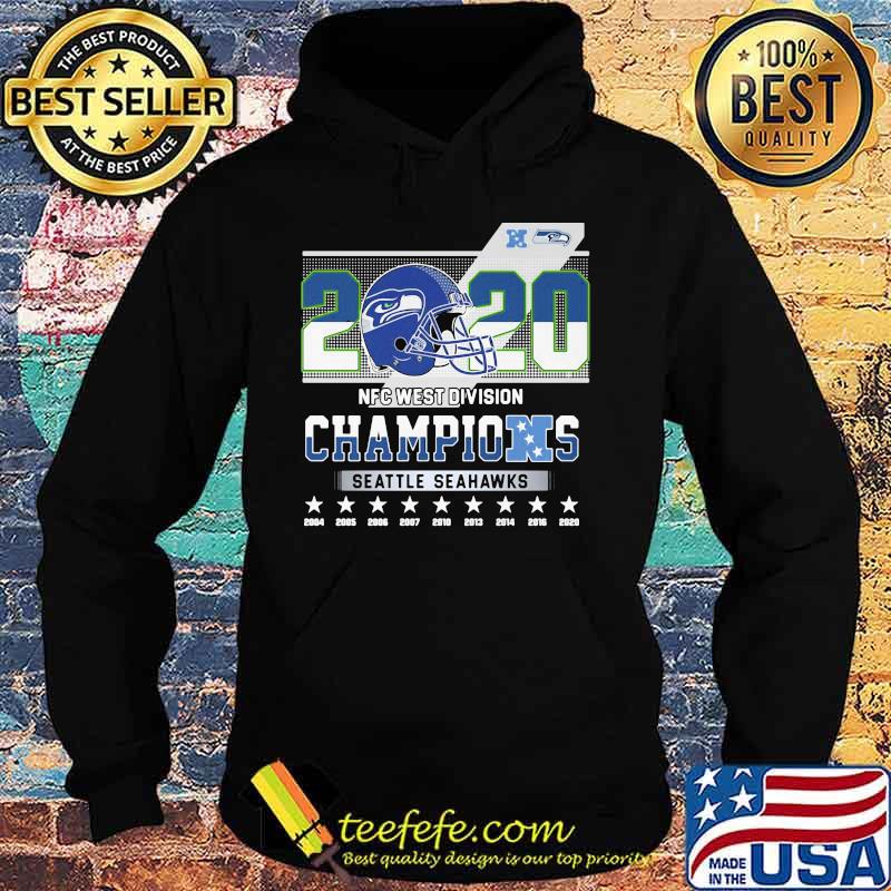 2020 Nfc West Division Champions Seatle Seahawks Stars Shirt Hoodie 2020 Nfc West Division Champions Seatle Seahawks Stars Shirt Hoodie