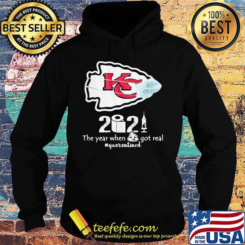 2020 The Year When Got Real Quarantined Chiefs Covid 19 Shirt Hoodie 2020 The Year When Got Real Quarantined Chiefs Covid 19 Shirt Hoodie
