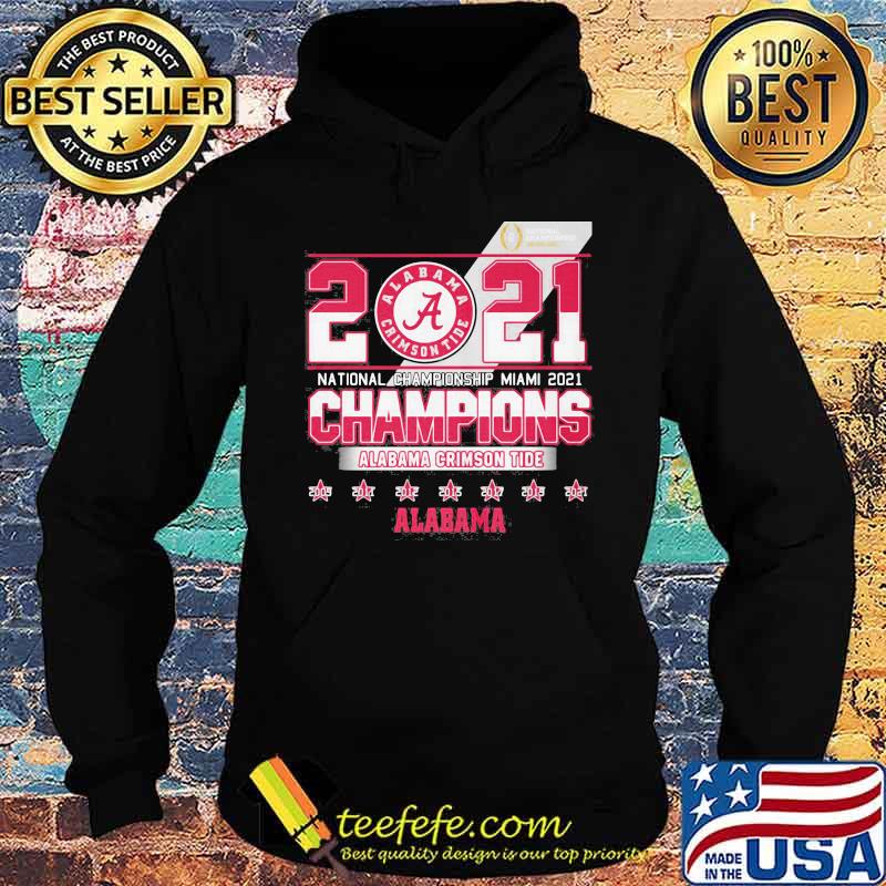 2021 National Championship Miami Alabama Crimson Tide Shirt Hoodie 2021 National Championship Miami Alabama Crimson Tide Shirt Hoodie