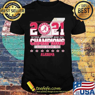 2021 National Championship Miami Alabama Crimson Tide Shirt