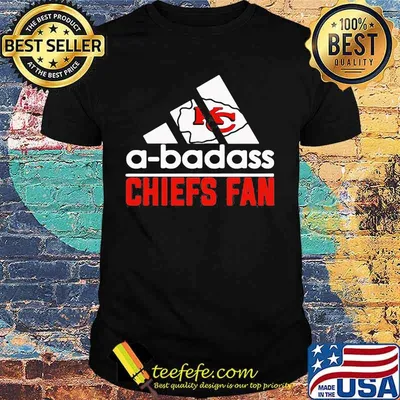 A Badass Chiefs Fan Logo Adidas Shirt