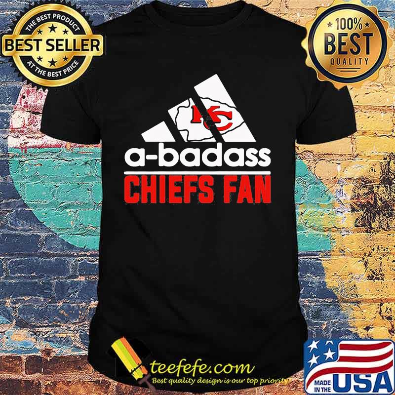 A Badass Chiefs Fan Logo Adidas Shirt