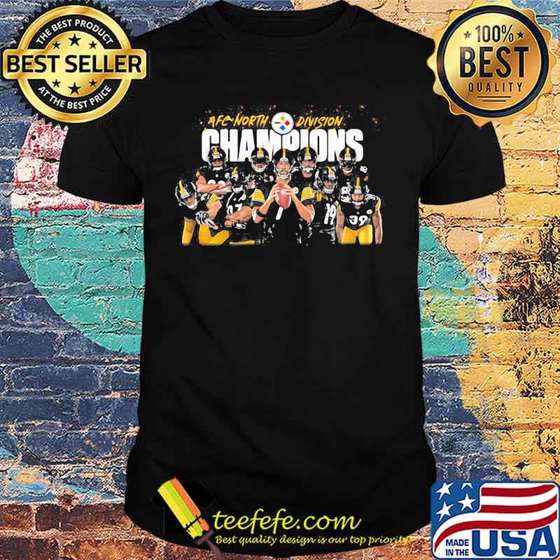 Afc North Division Champions Team Football Steelers Shirt