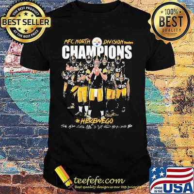 Afc North Division Steelers Champions Hero We Go Signature Shirt