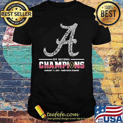 Alabama Cfp National Champions Day Victory Hard Rock Stadium Shirt