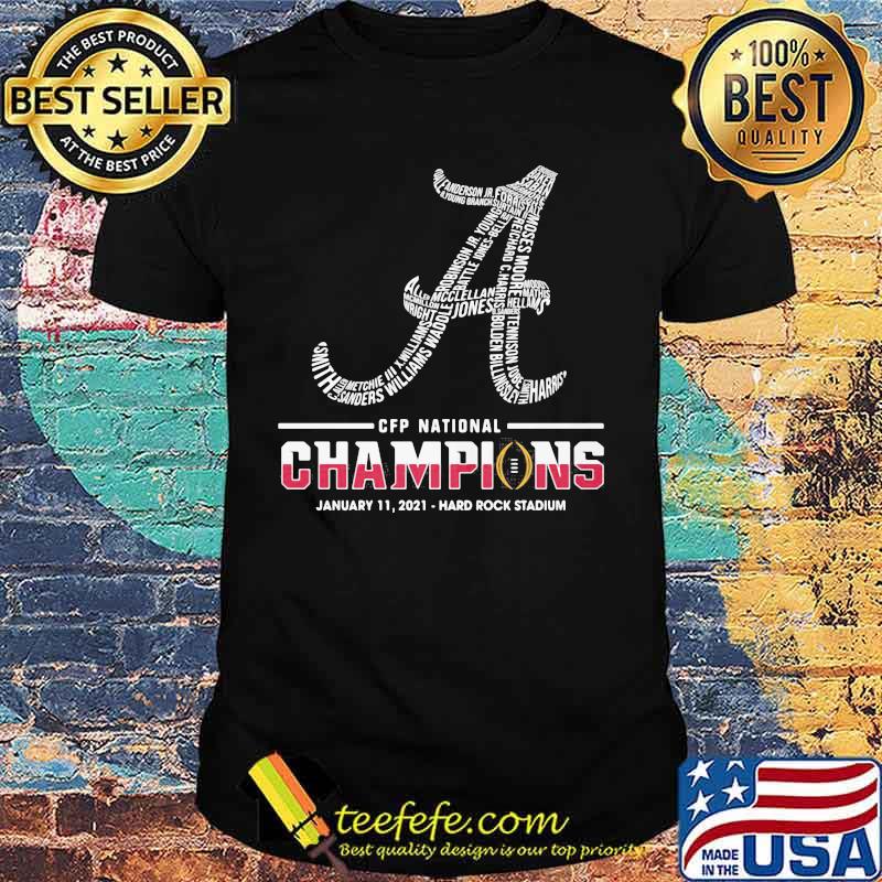Alabama Cfp National Champions Day Victory Hard Rock Stadium Shirt