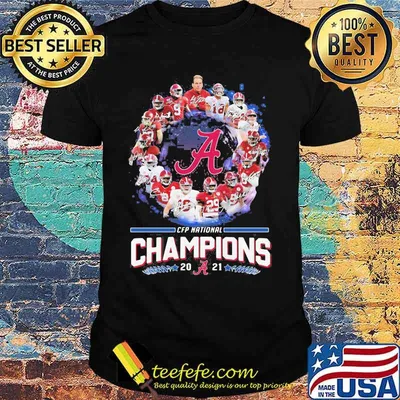Alabama Crimson Tide Football Playoff National Champions 2021 Shirt