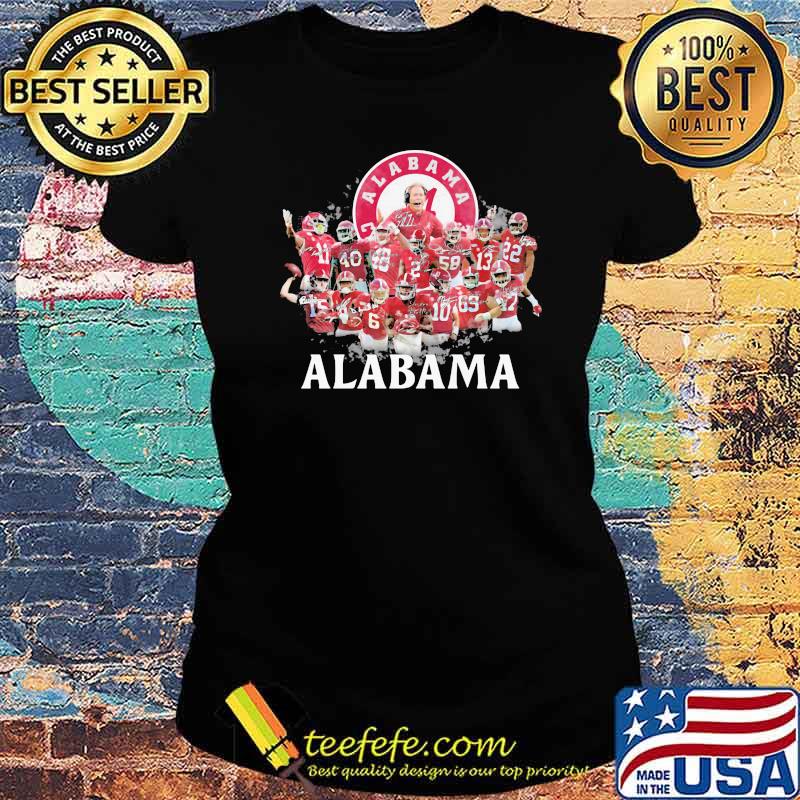 Alabama Crimson Tide Team Football Shirt Ladies tee Alabama Crimson Tide Team Football Shirt Ladies tee