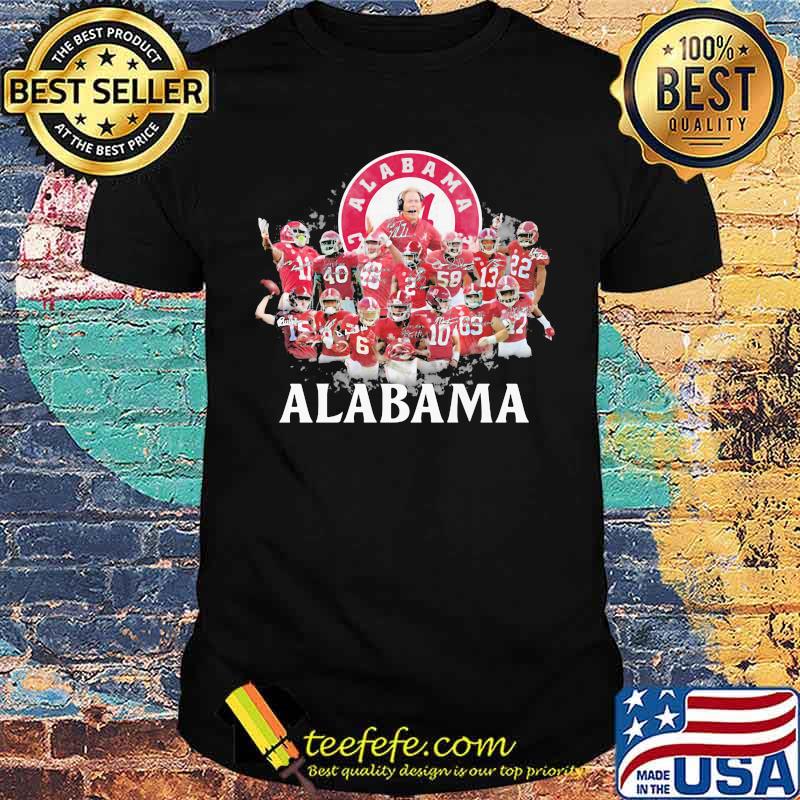 Alabama Crimson Tide Team Football Shirt Alabama Crimson Tide Team Football Shirt
