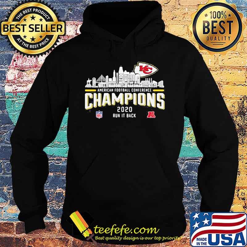 American Football Conference Champions 2020 Run It Back Chiefs Shirt Hoodie American Football Conference Champions 2020 Run It Back Chiefs Shirt Hoodie