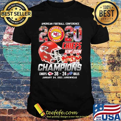 American Football Conference Chiefs Kingdom Champions Shirt