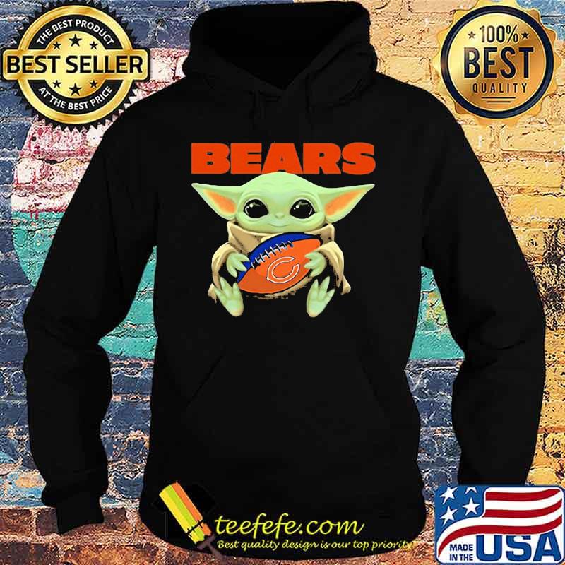 Baby Yoda Loves The Chicago Bears Star Wars Shirt Hoodie Baby Yoda Loves The Chicago Bears Star Wars Shirt Hoodie