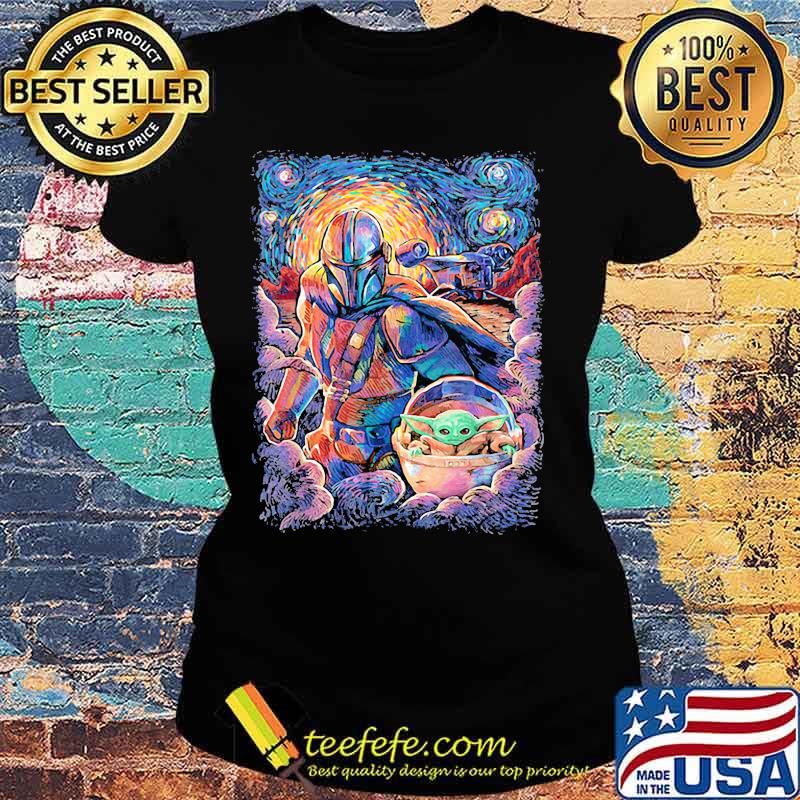 Baby Yoda Star Wars The Mandalorian Shirt Ladies tee Baby Yoda Star Wars The Mandalorian Shirt Ladies tee