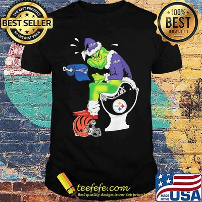 Baltimore Ravens Grinch Toilet Shirt