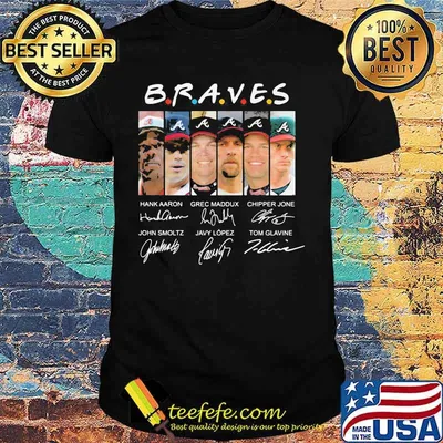 Braves Signature Player Name Football Shirt
