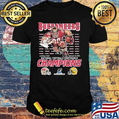 Buccaneers National Football Conference Champions Win Packers Shirt