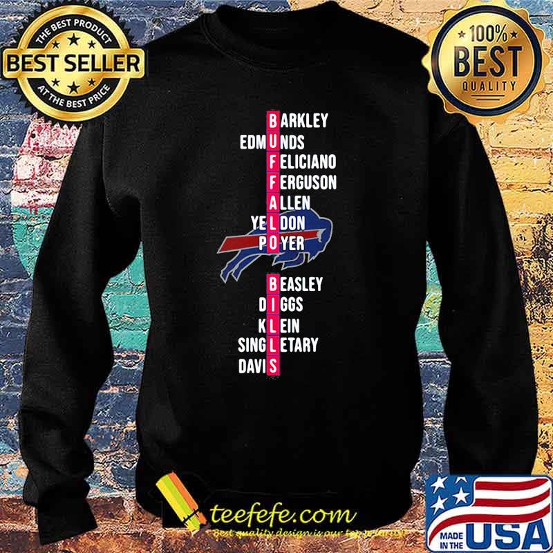 Buffalo Bills Team Football Player Name Shirt Sweater Buffalo Bills Team Football Player Name Shirt Sweater