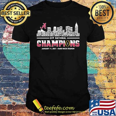 Cfp National Champions January 201 Day Victory Of Alabama Crimson Tide City Shirt