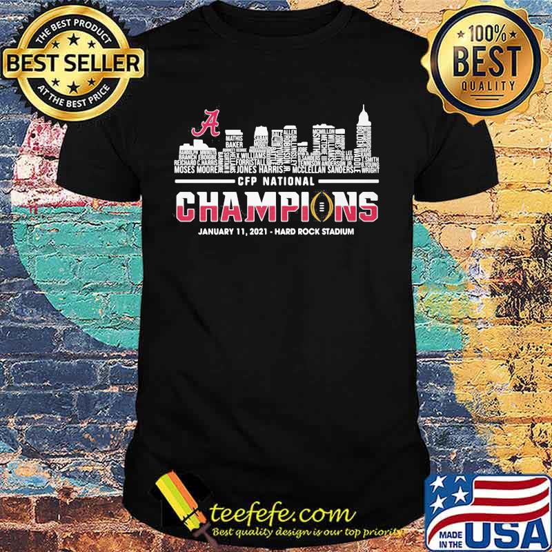 Cfp National Champions January 201 Day Victory Of Alabama Crimson Tide City Shirt Cfp National Champions January 201 Day Victory Of Alabama Crimson Tide City Shirt