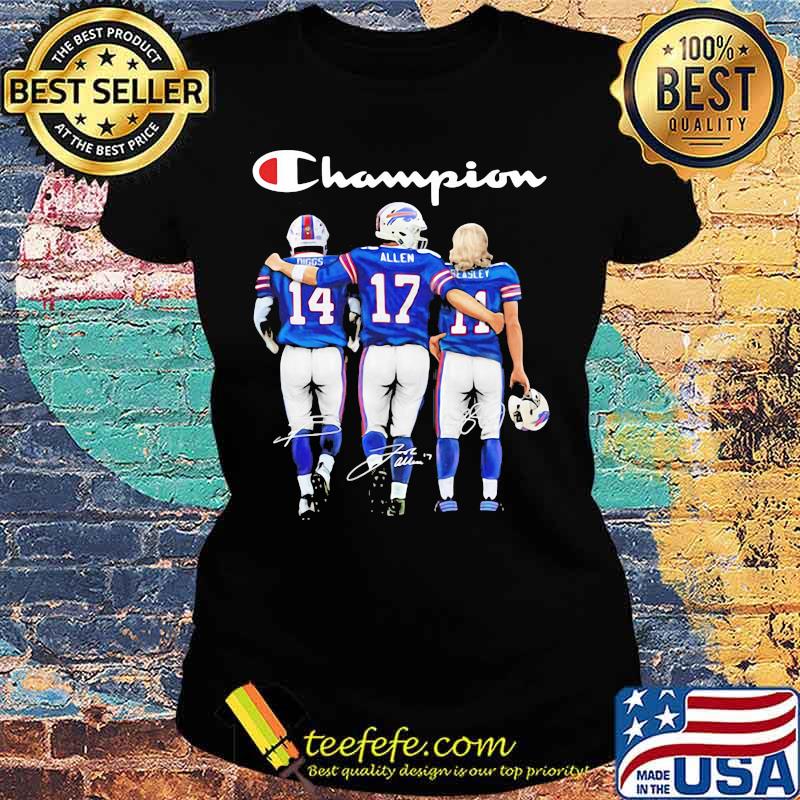 Champion Bills Buffalo Football Shirt Ladies tee Champion Bills Buffalo Football Shirt Ladies tee