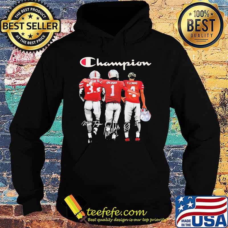 Champion Buckeyes Team Football Signature Shirt Hoodie Champion Buckeyes Team Football Signature Shirt Hoodie