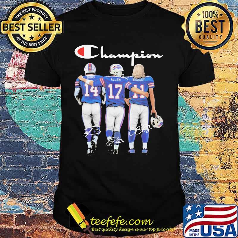 Champion Buffalo Bills Allen Beaslet Signature Shirt