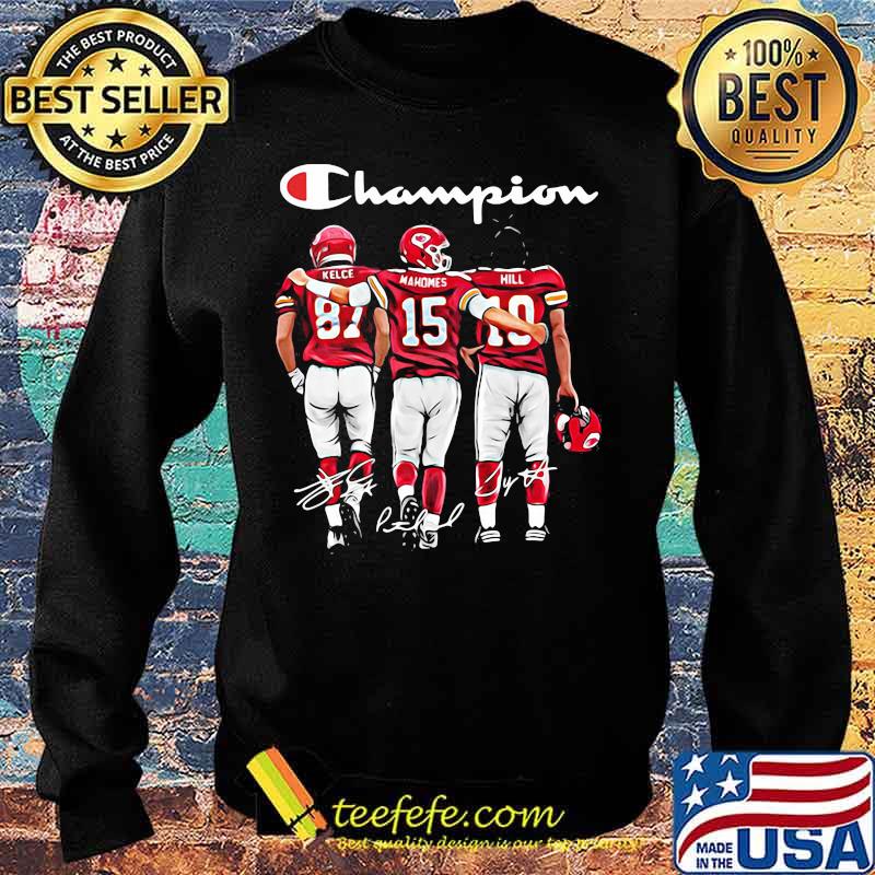 Champion Chiefs Signature Hill Kelce Shirt Sweater Champion Chiefs Signature Hill Kelce Shirt Sweater