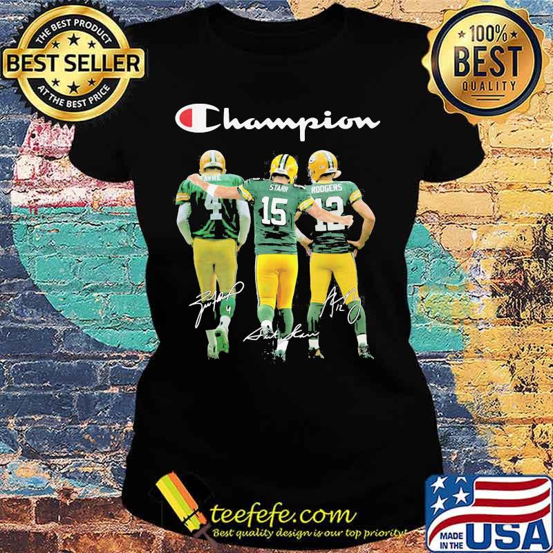 Champion Green Bay Packer Signature Shirt Ladies tee Champion Green Bay Packer Signature Shirt Ladies tee