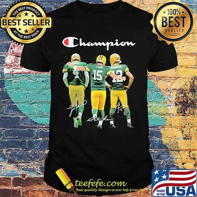 Champion Green Bay Packer Signature Shirt