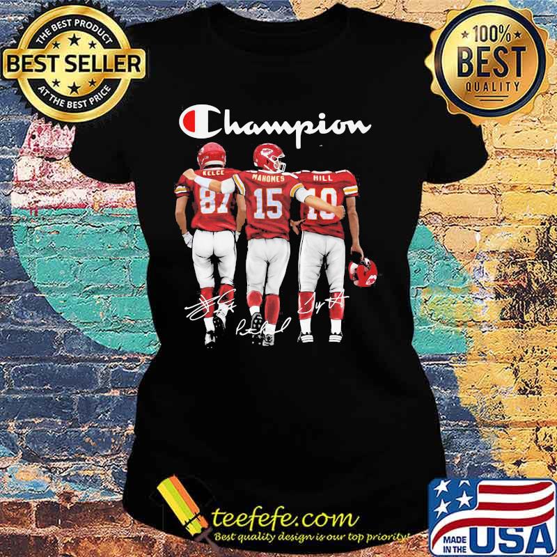 Champion Kansas City Chiefs Football Team Shirt Ladies tee Champion Kansas City Chiefs Football Team Shirt Ladies tee