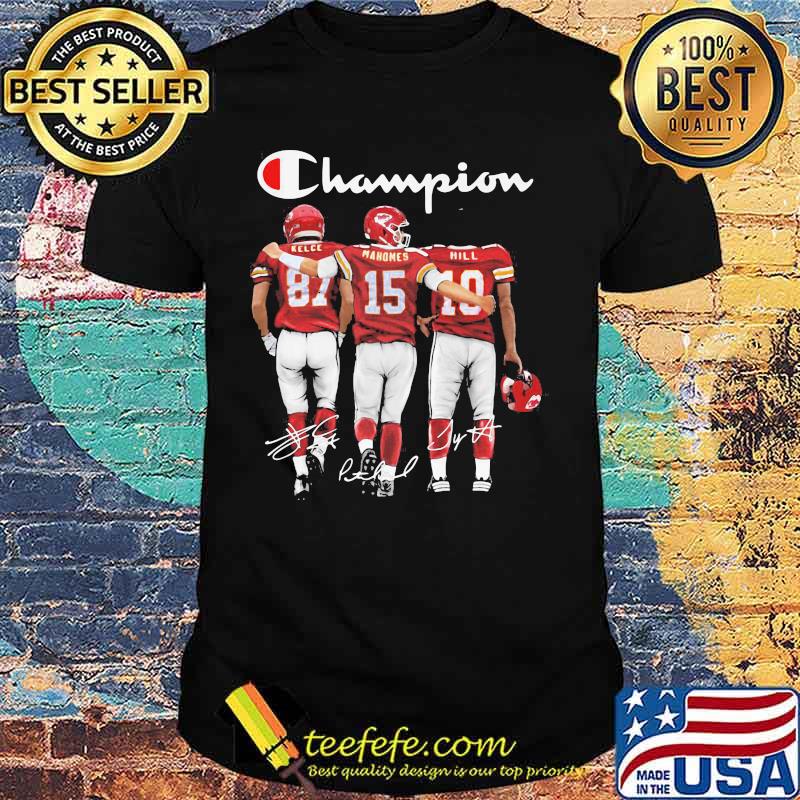 Champion Kansas City Chiefs Football Team Shirt Champion Kansas City Chiefs Football Team Shirt