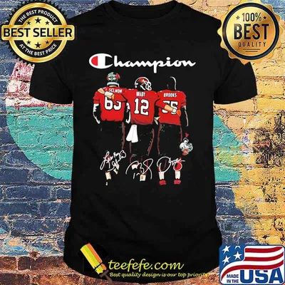 Champion Tampa Bay Buccaneers Football Signature Shirt