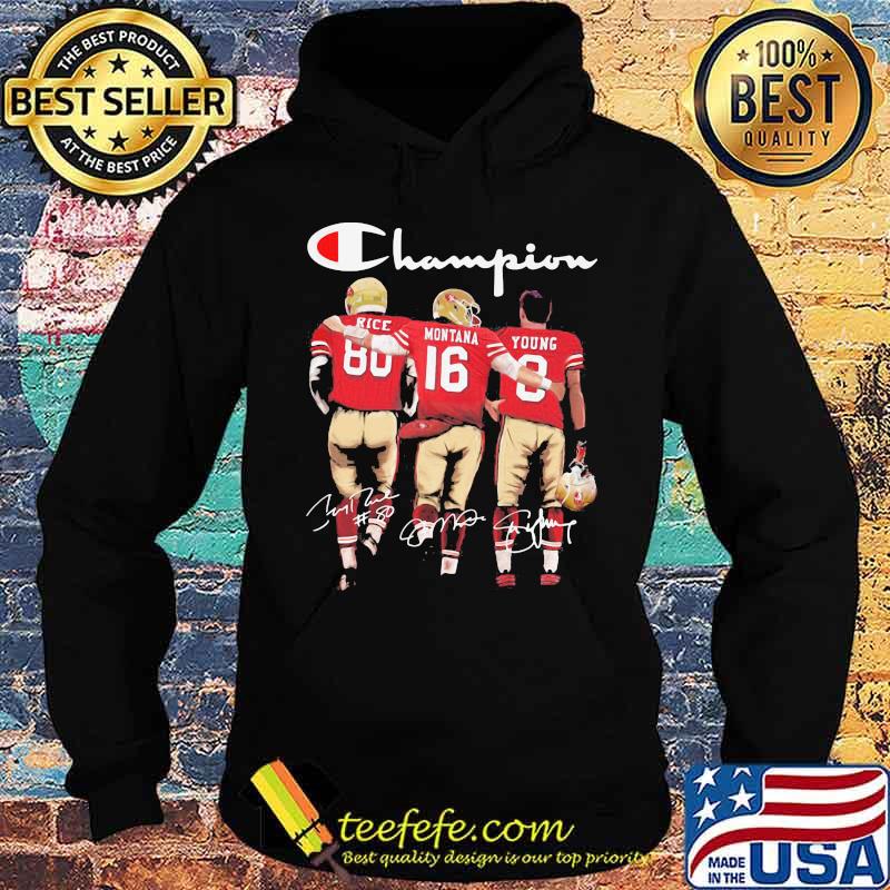 Champions Signature Jerry Rice And Joe Montana Steve Young University Of Montana Athletics Shirt Hoodie Champions Signature Jerry Rice And Joe Montana Steve Young University Of Montana Athletics Shirt Hoodie