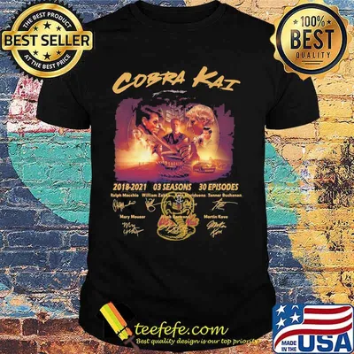 Cobra Kai 2018 2021 3 Seasons Signature Shirt