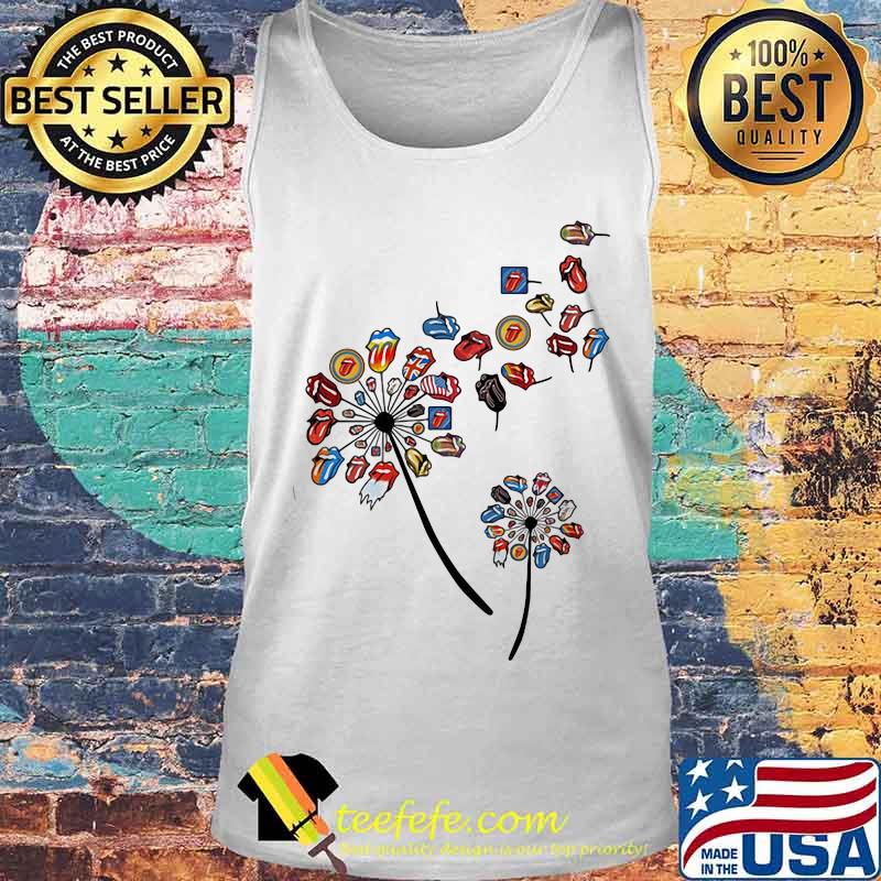 Dandelion Rock And Roll Rolling Stone Lips Shirt Tank top Dandelion Rock And Roll Rolling Stone Lips Shirt Tank top