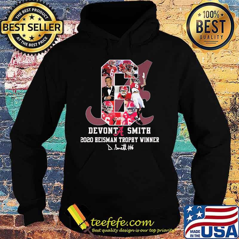 Devonta Smith 2020 Heiman Trophy Winner Signature Shirt Hoodie Devonta Smith 2020 Heiman Trophy Winner Signature Shirt Hoodie