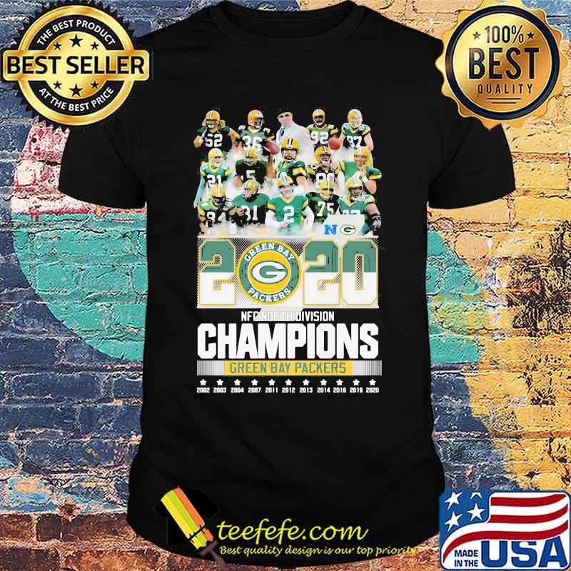 Green Bay Packers Nfc North Division Champions 2020 Stars Shirt Green Bay Packers Nfc North Division Champions 2020 Stars Shirt