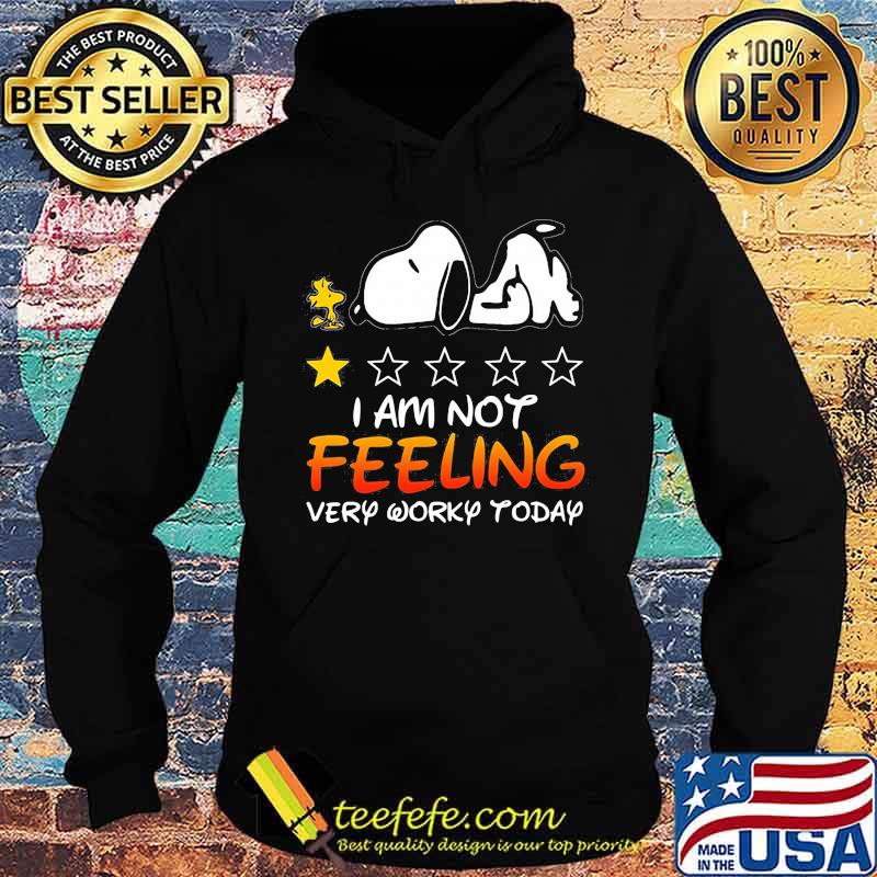 I Am Not Feeling Very Worry Today Snoopy Stars Shirt Hoodie I Am Not Feeling Very Worry Today Snoopy Stars Shirt Hoodie