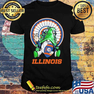 Illinois Football Gnome Patrick’s Day Shirt